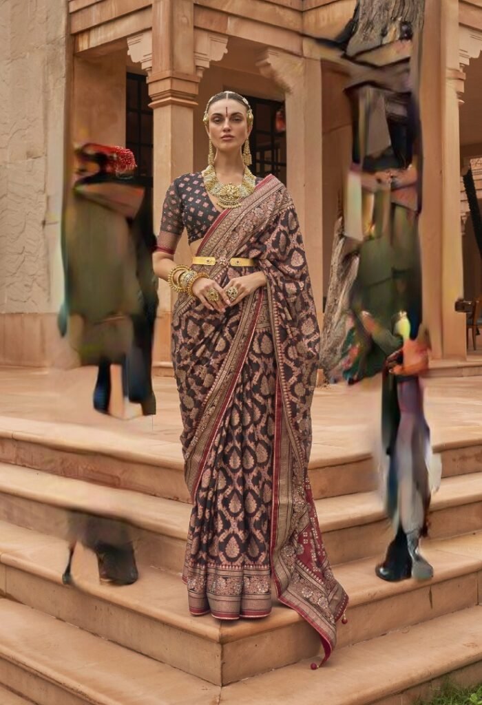 Designer Banarasi Brasso Saree