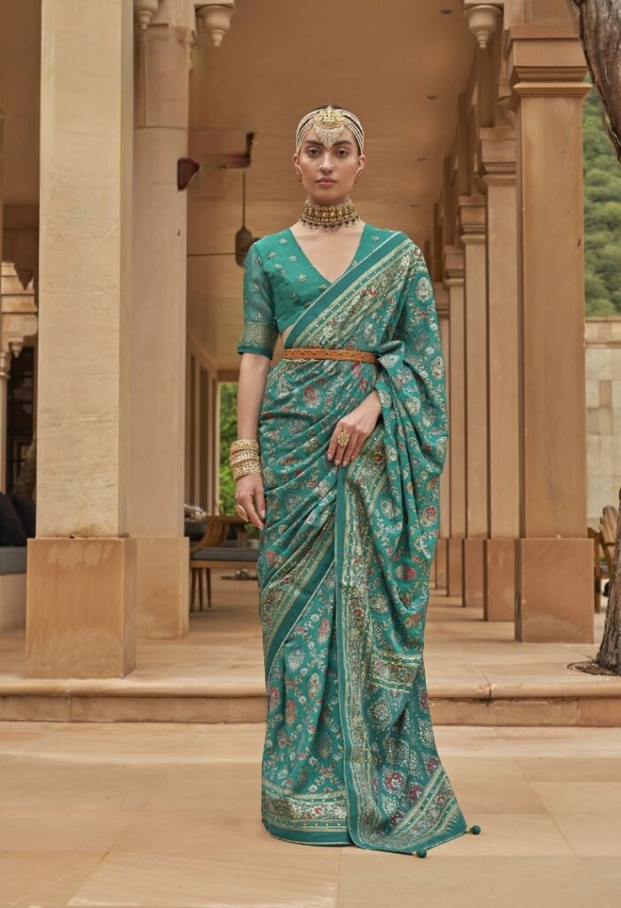 Designer Banarasi Brasso Saree