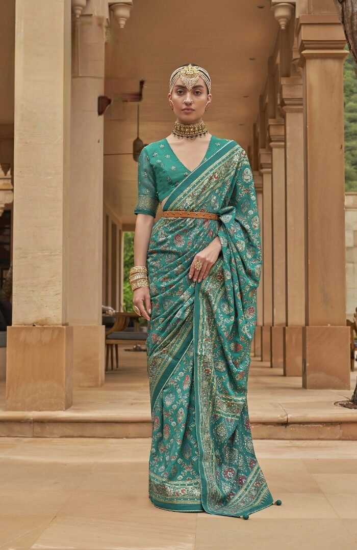 Designer Banarasi Brasso Saree