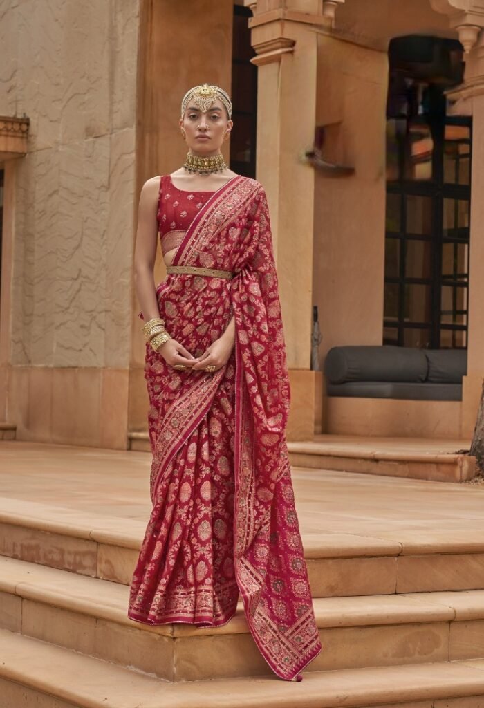 Designer Banarasi Brasso Saree
