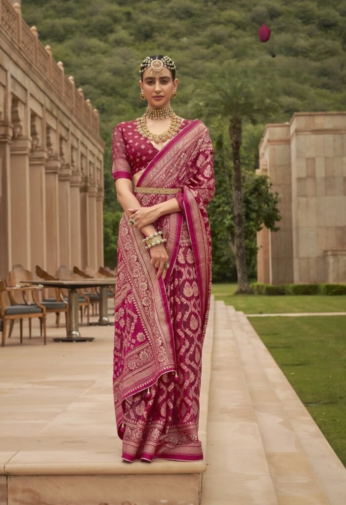Designer Banarasi Brasso Saree