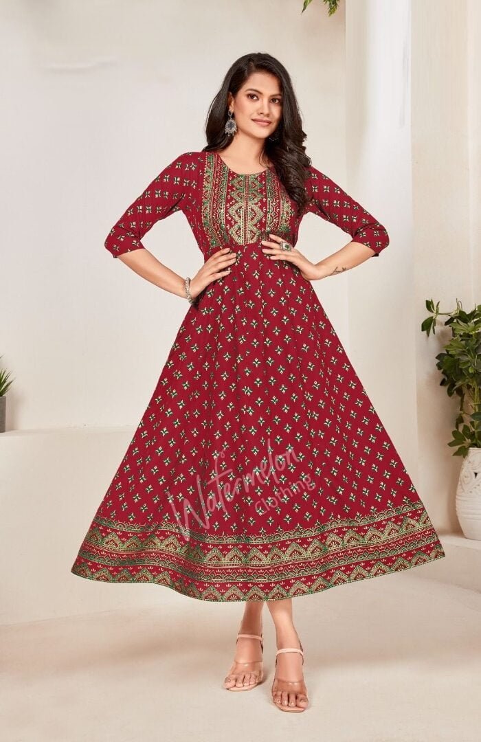 Anarkali Kurti