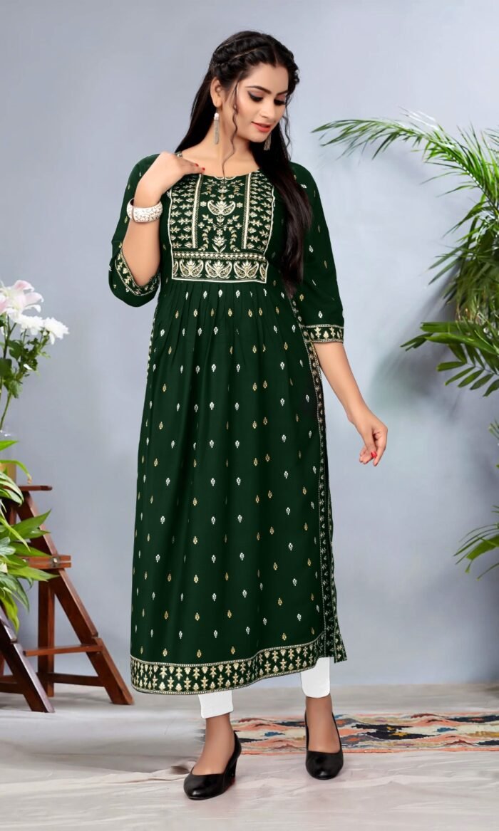 Printed Kurti With Leggings
