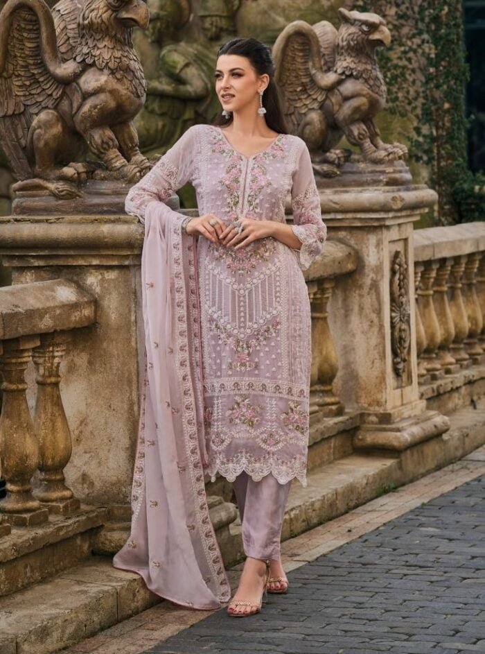 Soft Organza Designer Salwar Suit