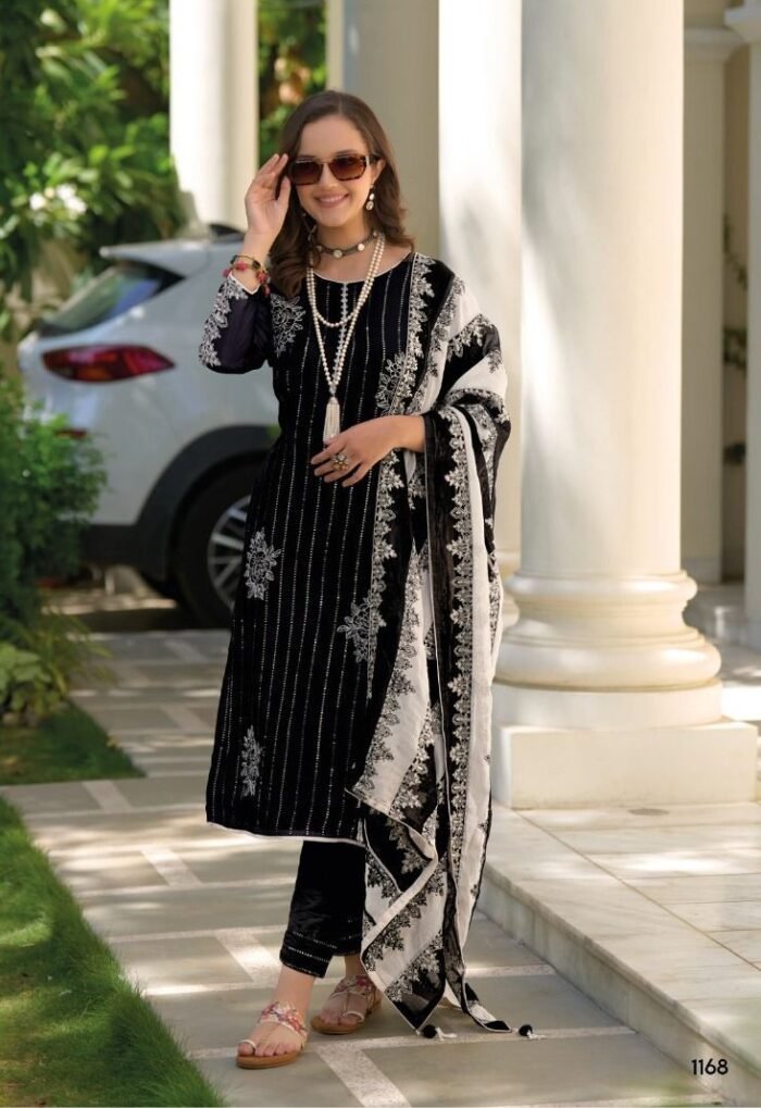 Heavy Organza With Fancy Embroidery Work Kameez