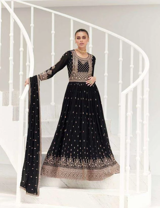 Designer Embroidered Anarkali Suit