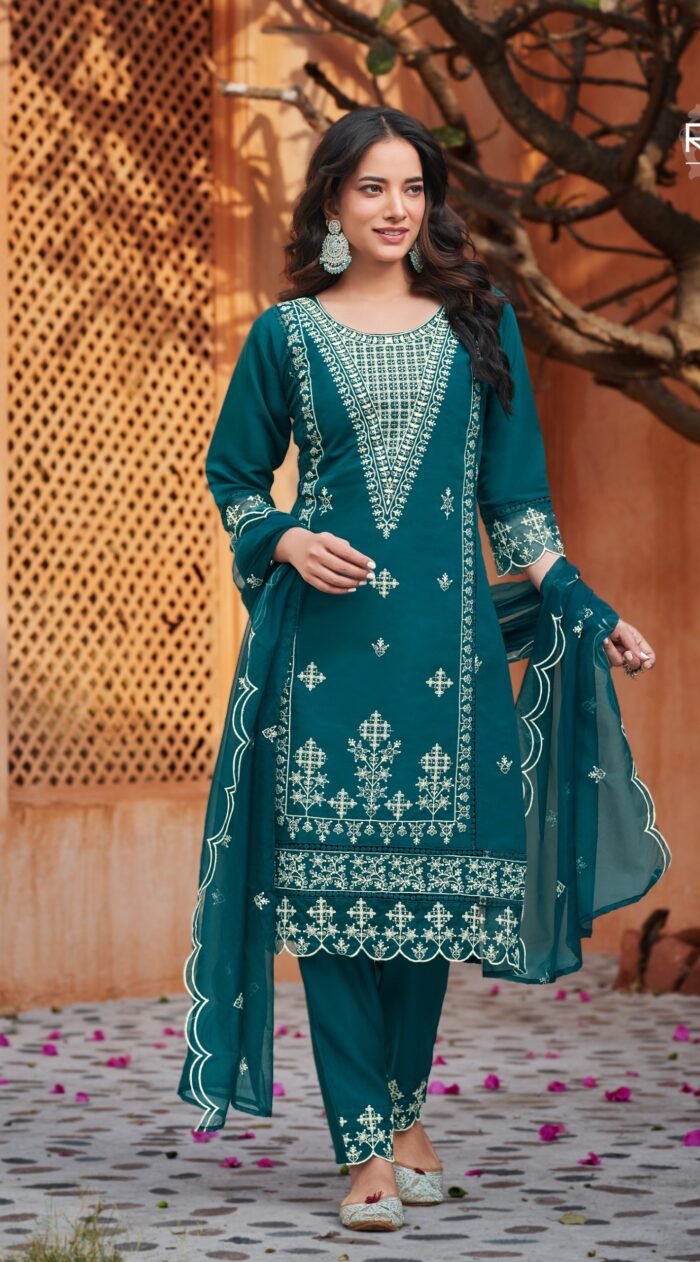Roman Silk Salwar Kameez