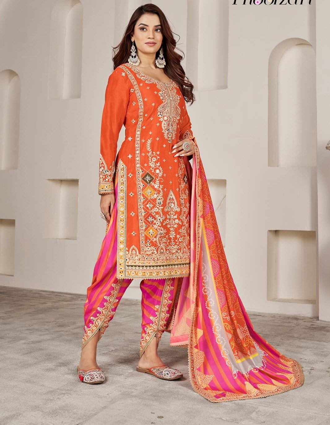 Premium Chinon Designer Salwar Suit - Image 3