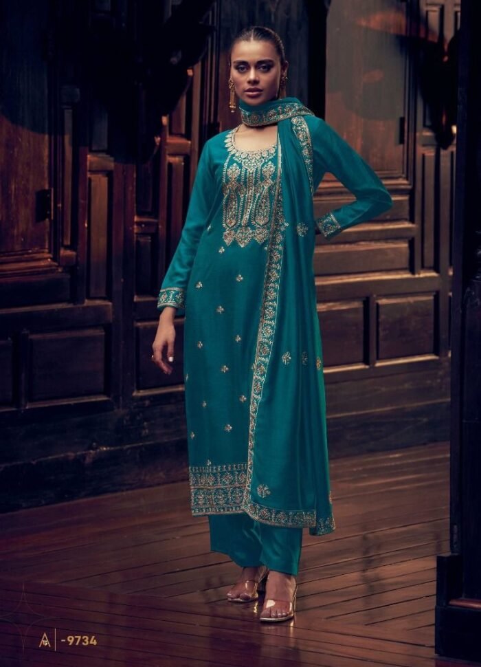 Premium Silk Designer Salwar Suit