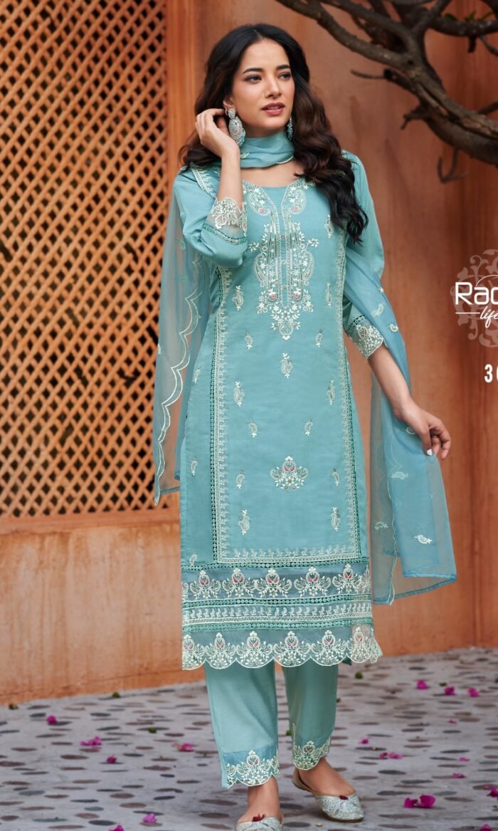 Roman Silk Salwar Kameez