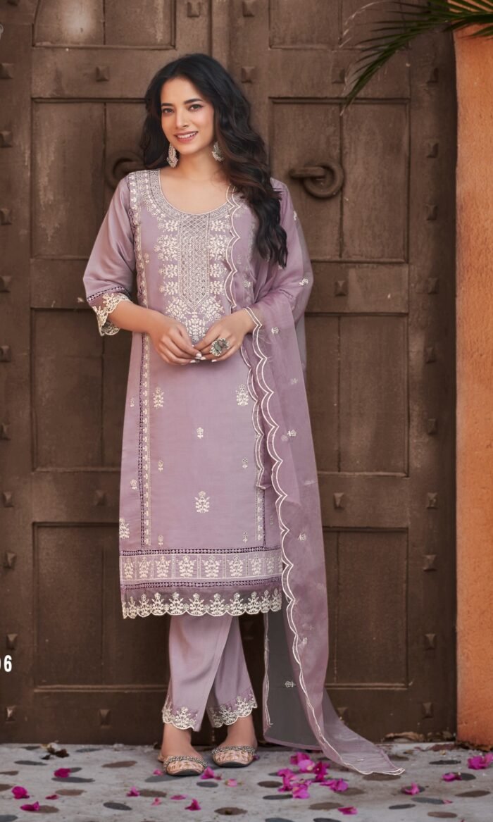 Roman Silk Salwar Kameez