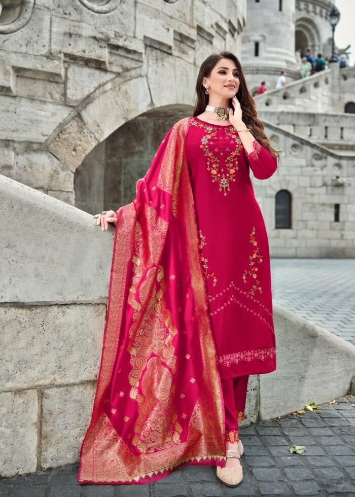 Hand Work Embroidered Kameez