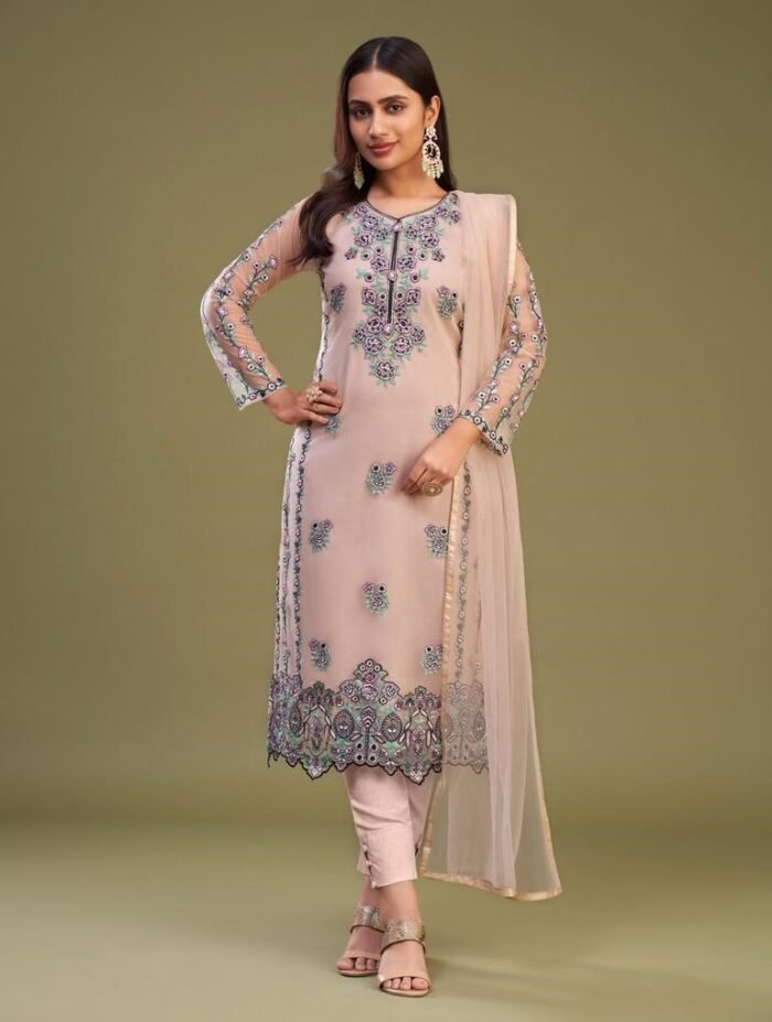 Designer Silk Salwar Kameez