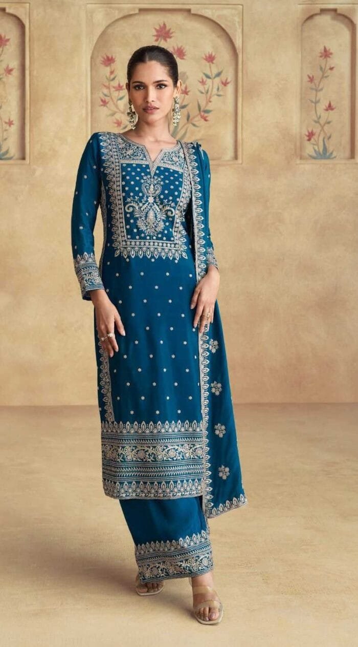 Heavy Thread Embroidered Salwar Kameez