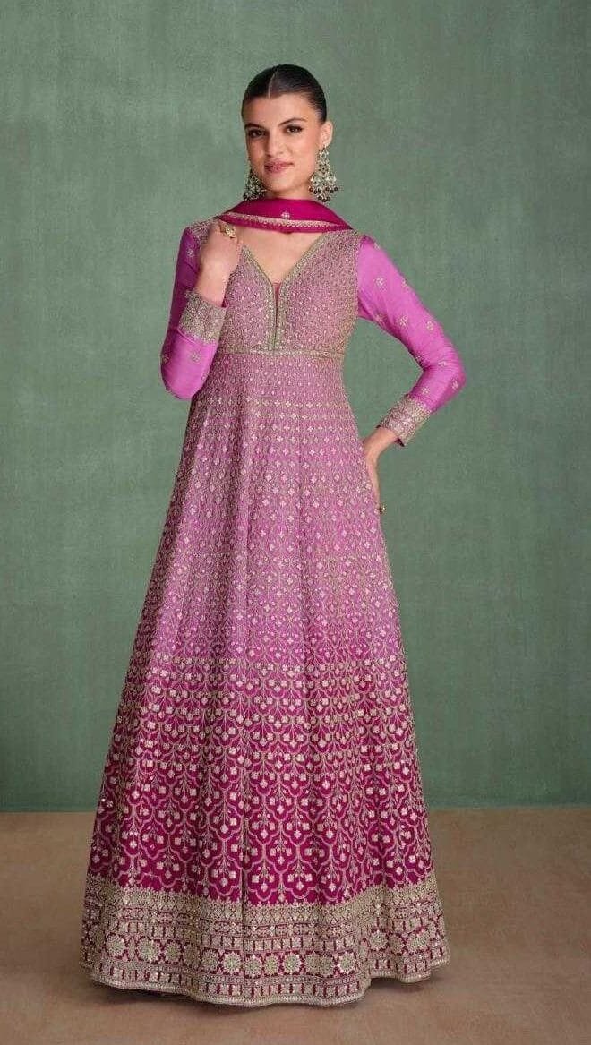 Swarovski Diamond Embroidered Salwar Kameez