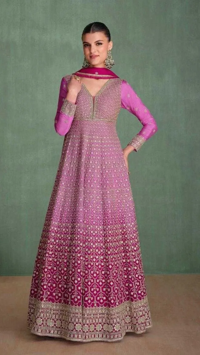 Swarovski Diamond Embroidered Salwar Kameez