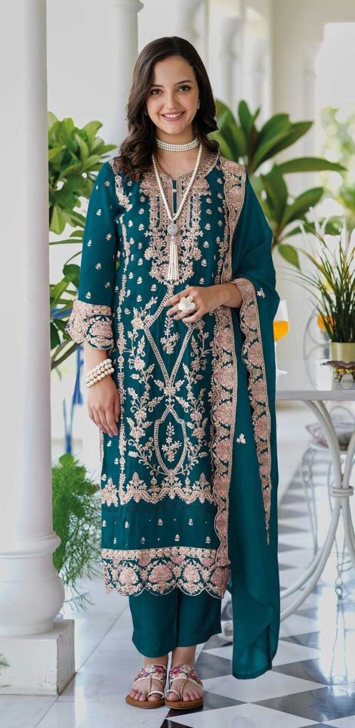 Pakistani Design Embroidered Kameez