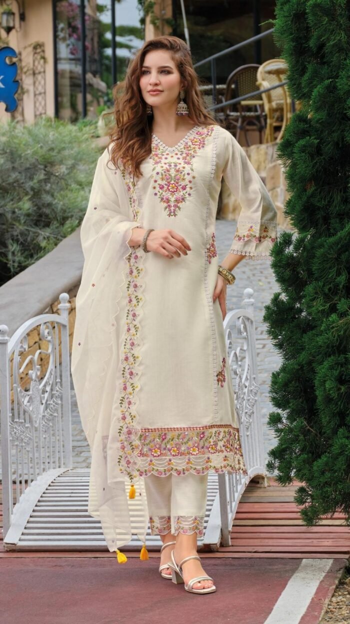 Viscose Embroidered