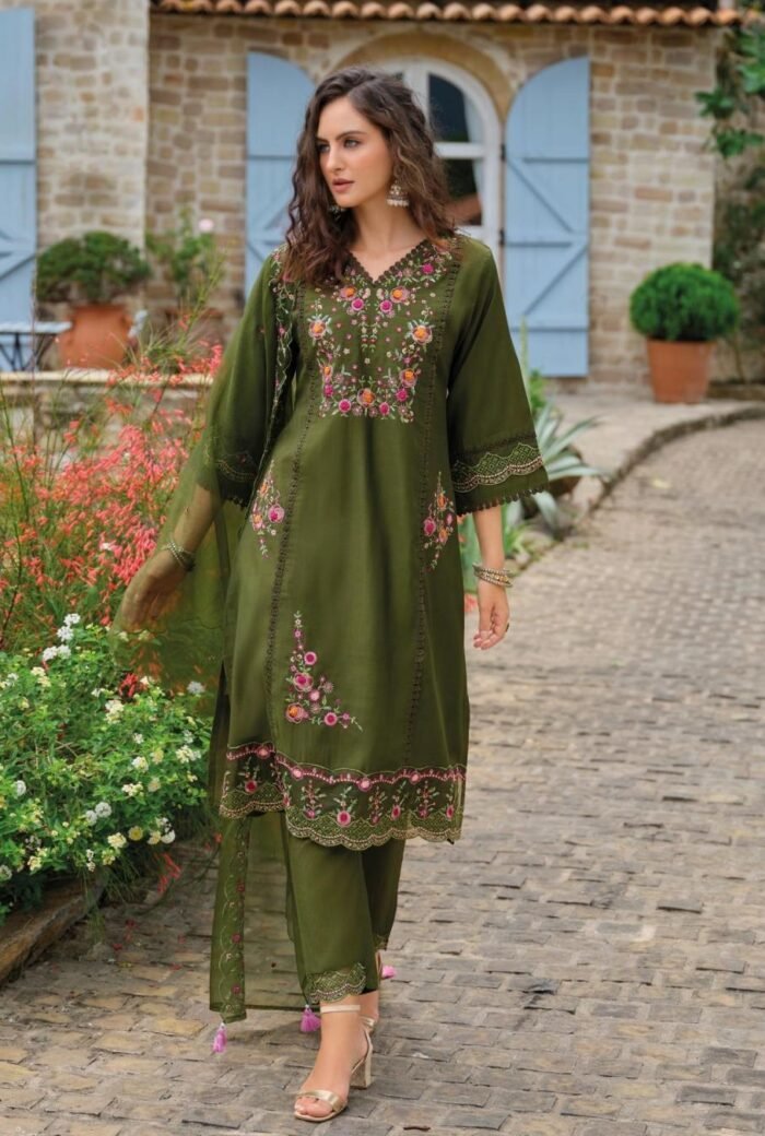 Viscose Embroidered