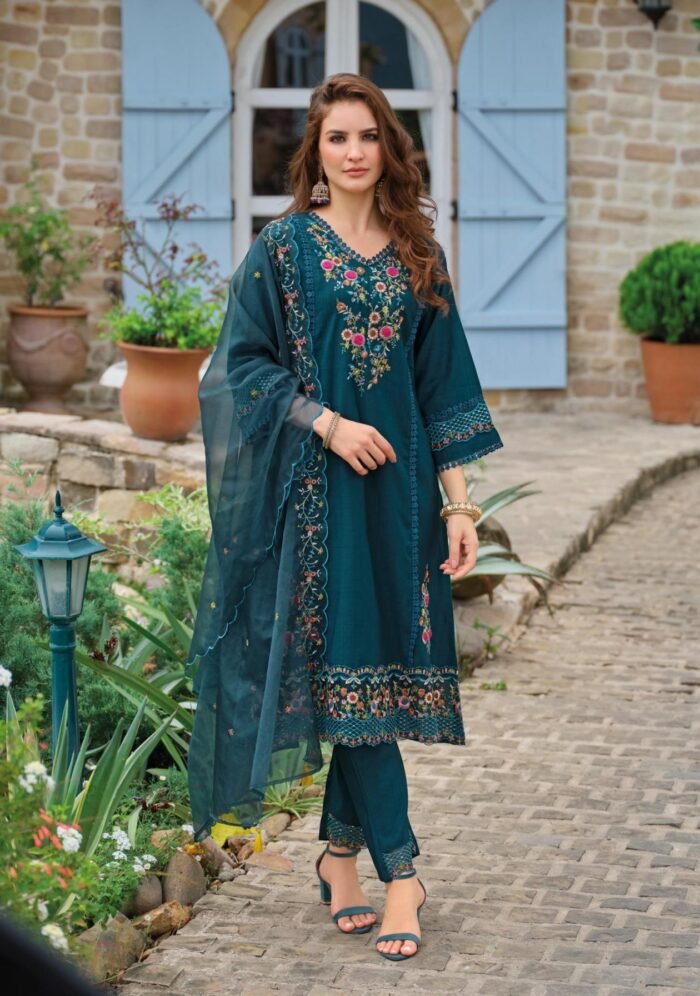 Viscose Embroidered