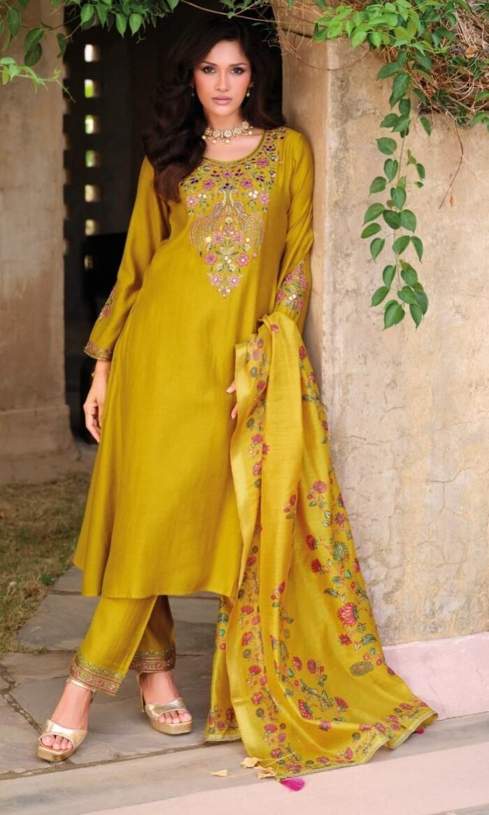 Mirror Work On Viscose 