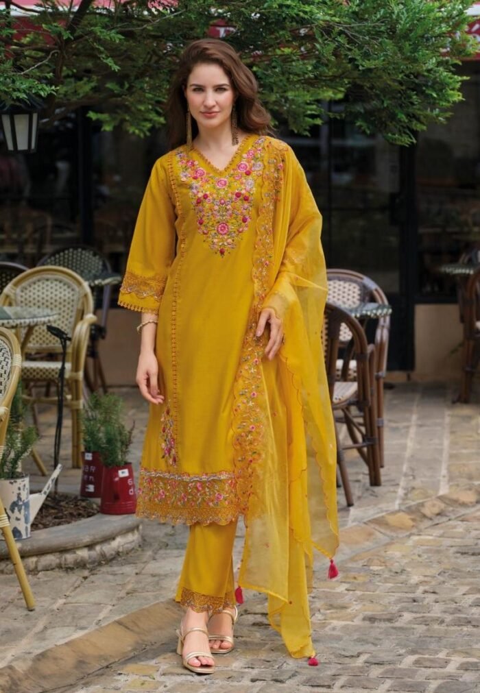 Viscose Embroidered