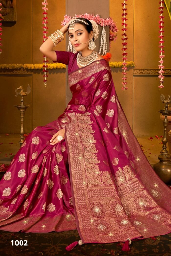 Satin Silk Saree